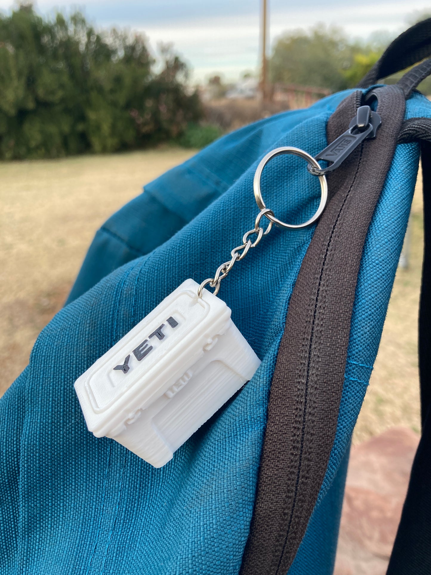 Mini Yeti ice chest keychain